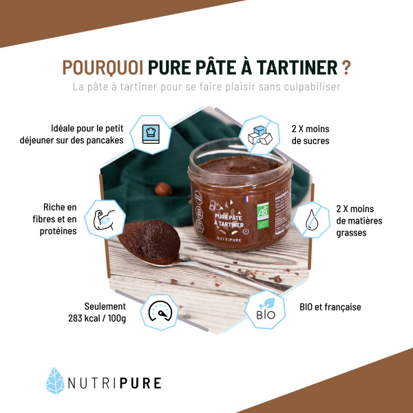 Pâte à tartiner Bio
