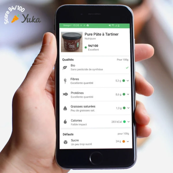 Pâte à tartiner Bio