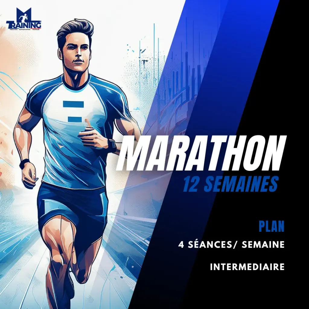 Plan Marathon 16 semaines (4mois) - 5 séances/sem  