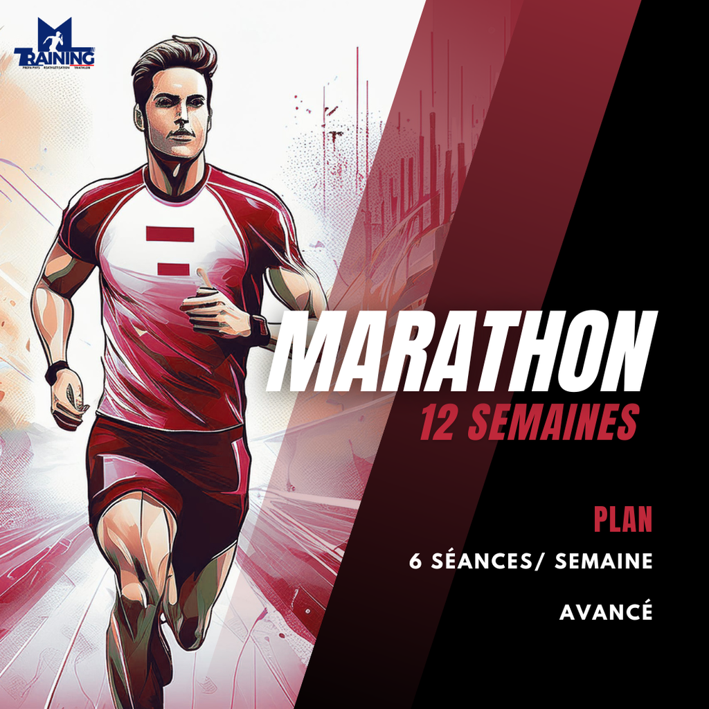 Plan Marathon 12 semaines (3mois) - 6 séances/sem  