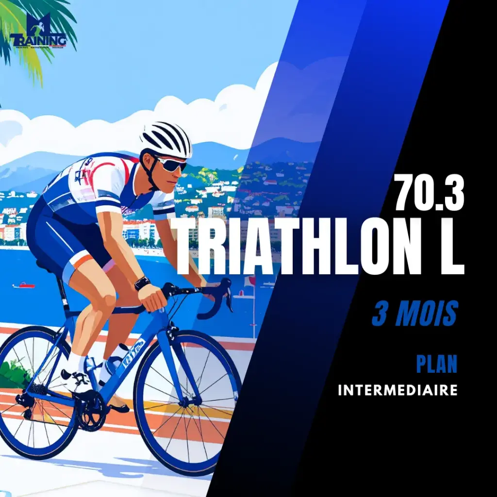 Plan Entrainement triathlon 70.3 / L - 3mois (12sem) 