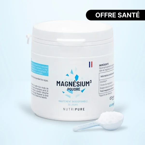 Magnésium 3 Poudre 1 mois