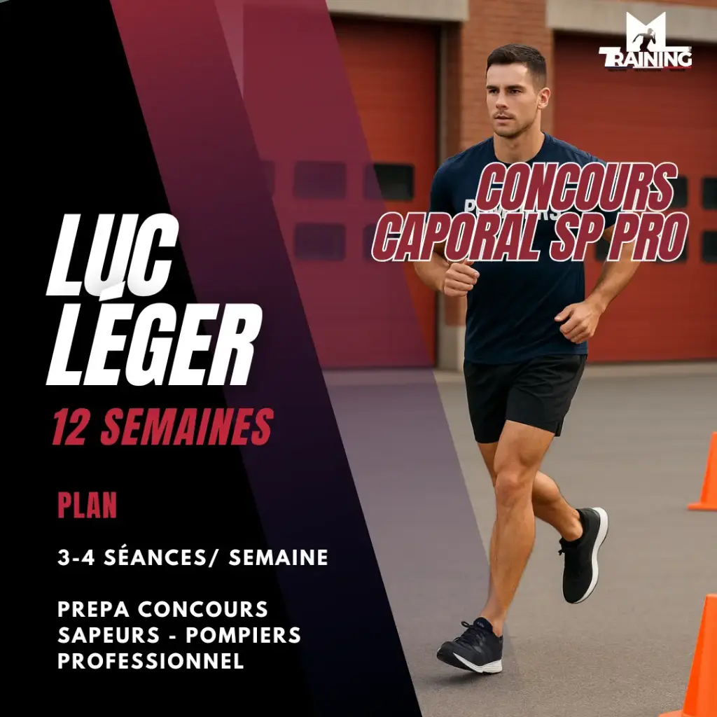 Plan Luc Léger [concours OPS] 16 semaines (4mois) - 3-4 séances/sem 
