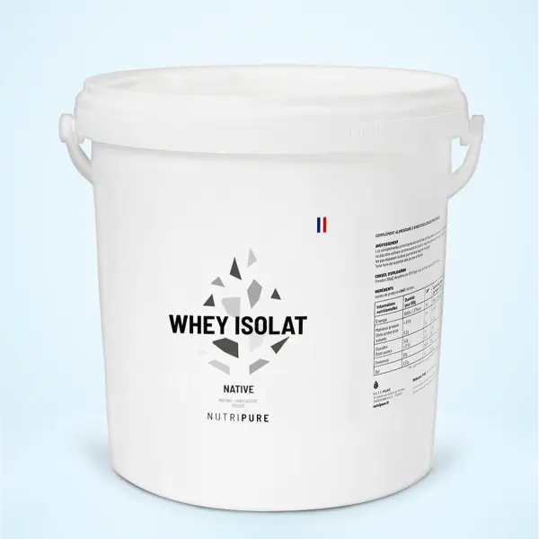 Whey Isolat native - Seau 