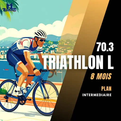 [P_TRIATHLON_L_32S] Plan Entrainement triathlon 70.3 / L - 8mois (32sem)  