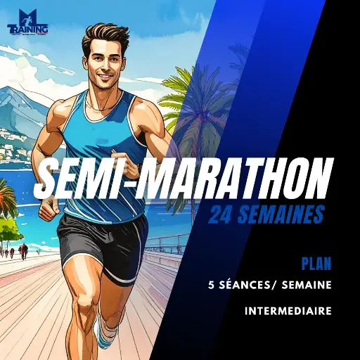 [PLAN_SEMI_24S_INTERMEDIAIRE] Plan Semi Marathon 24 semaines (6mois) - 5 séances/sem  